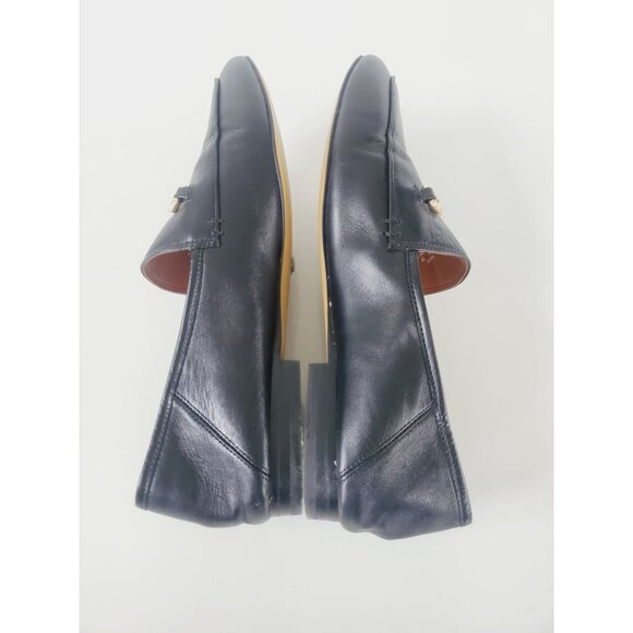 Coach Womens Haley Black Leather Horse Bit Slip-On Loafer Shoes Size 8.5B - Picture 6 of 15